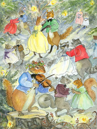 Item 1768 New Year's Ball Notecard Boxed Set of twelve image