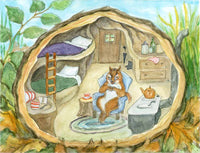 #801 - Chippie's House Notecard