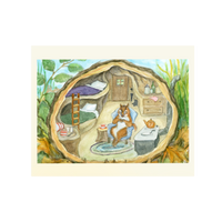 #801 - Chippie's House Notecard