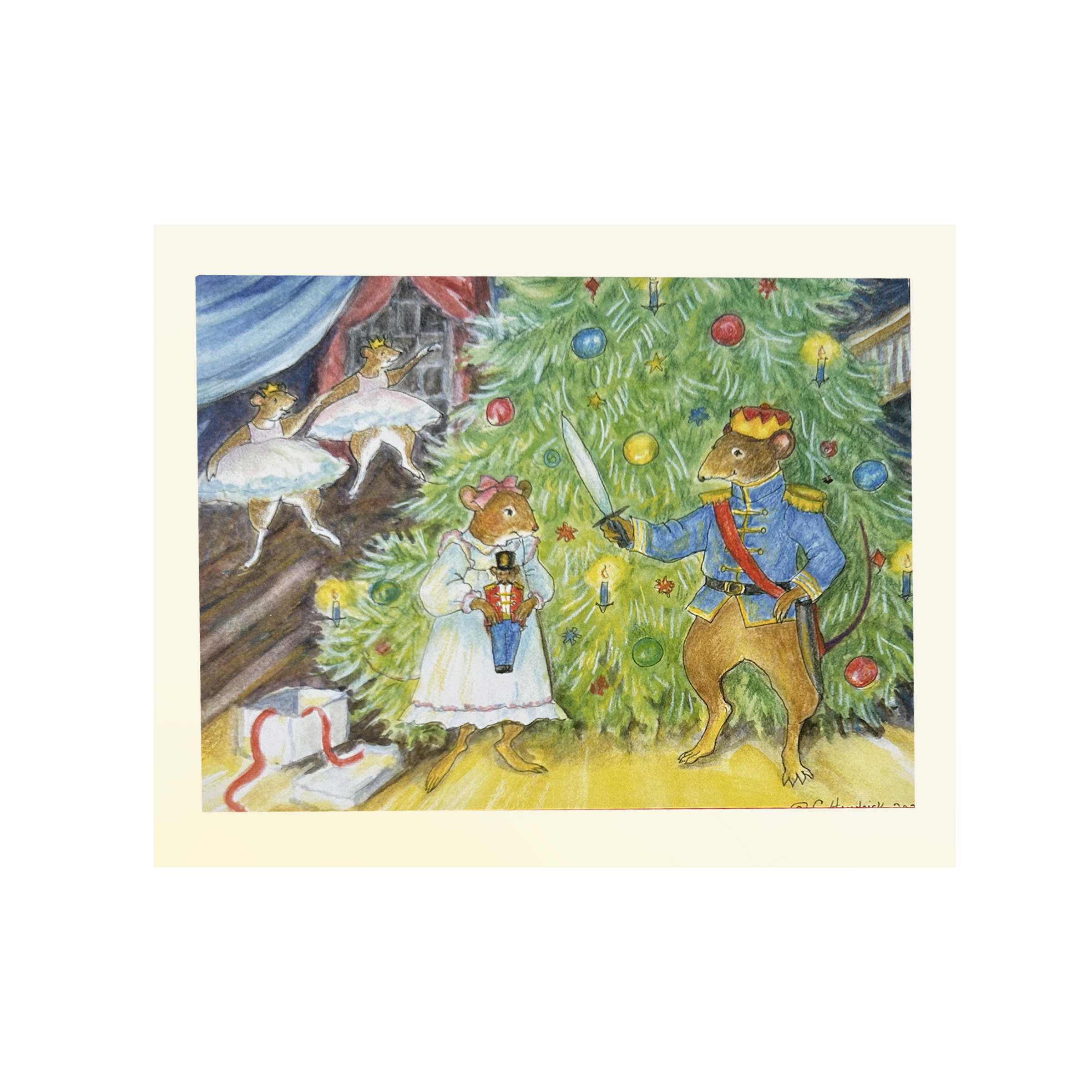 #783  Nutcracker Suite Notecard