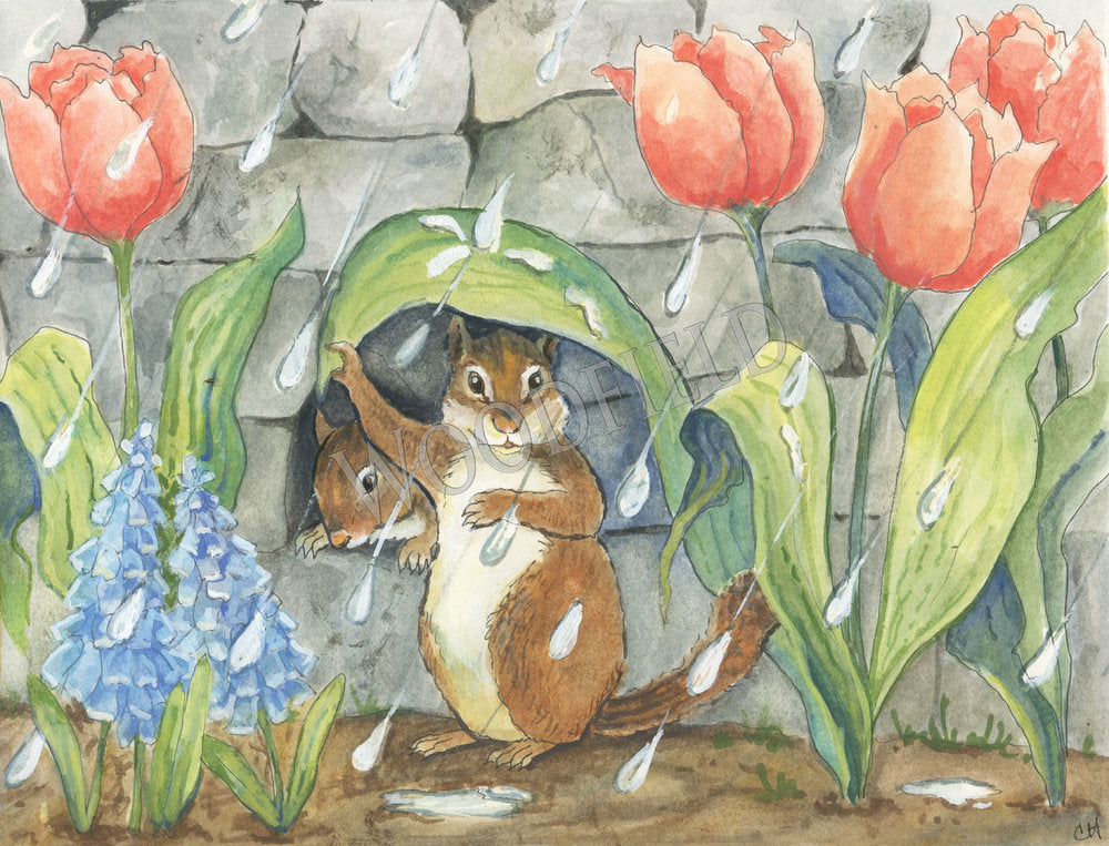 #2012 - Spring Shower Print -  #2012G