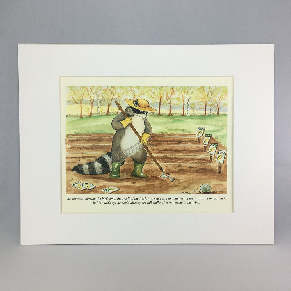 Item 2011 Planting Corn Print