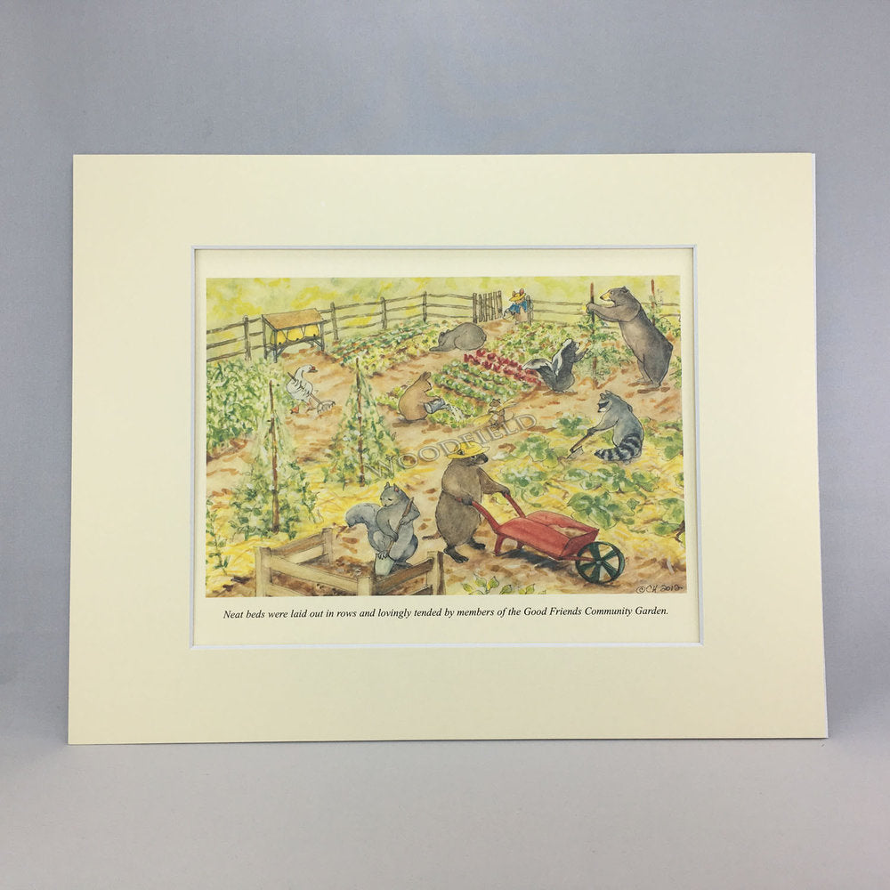 Item 2293 Community Garden Print
