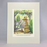 Item 2299 Picking Flowers Print