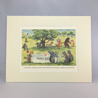 Item 2300 Happy Birthday Print