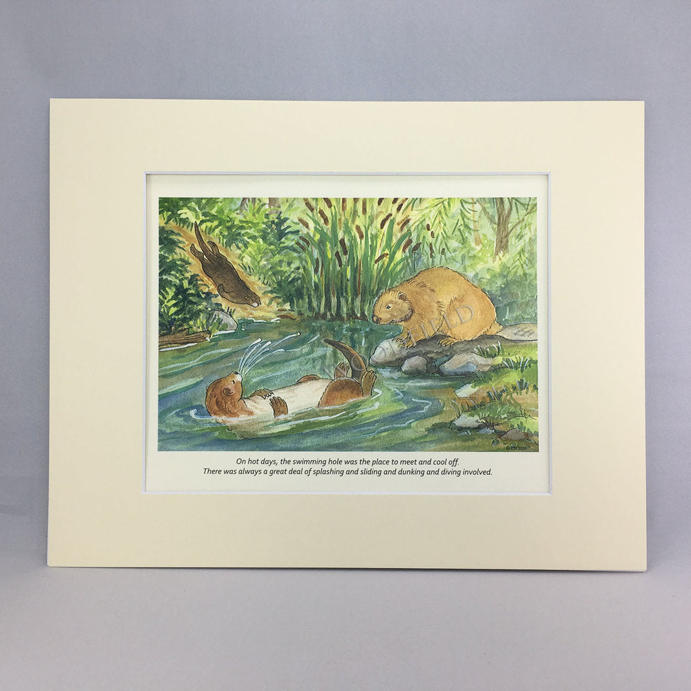 Item 2310 Swimming Hole Print