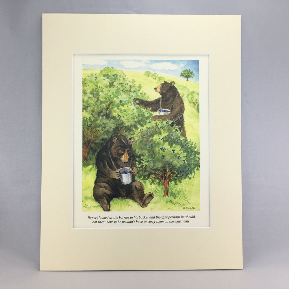 Item 2316 Picking Berries Print