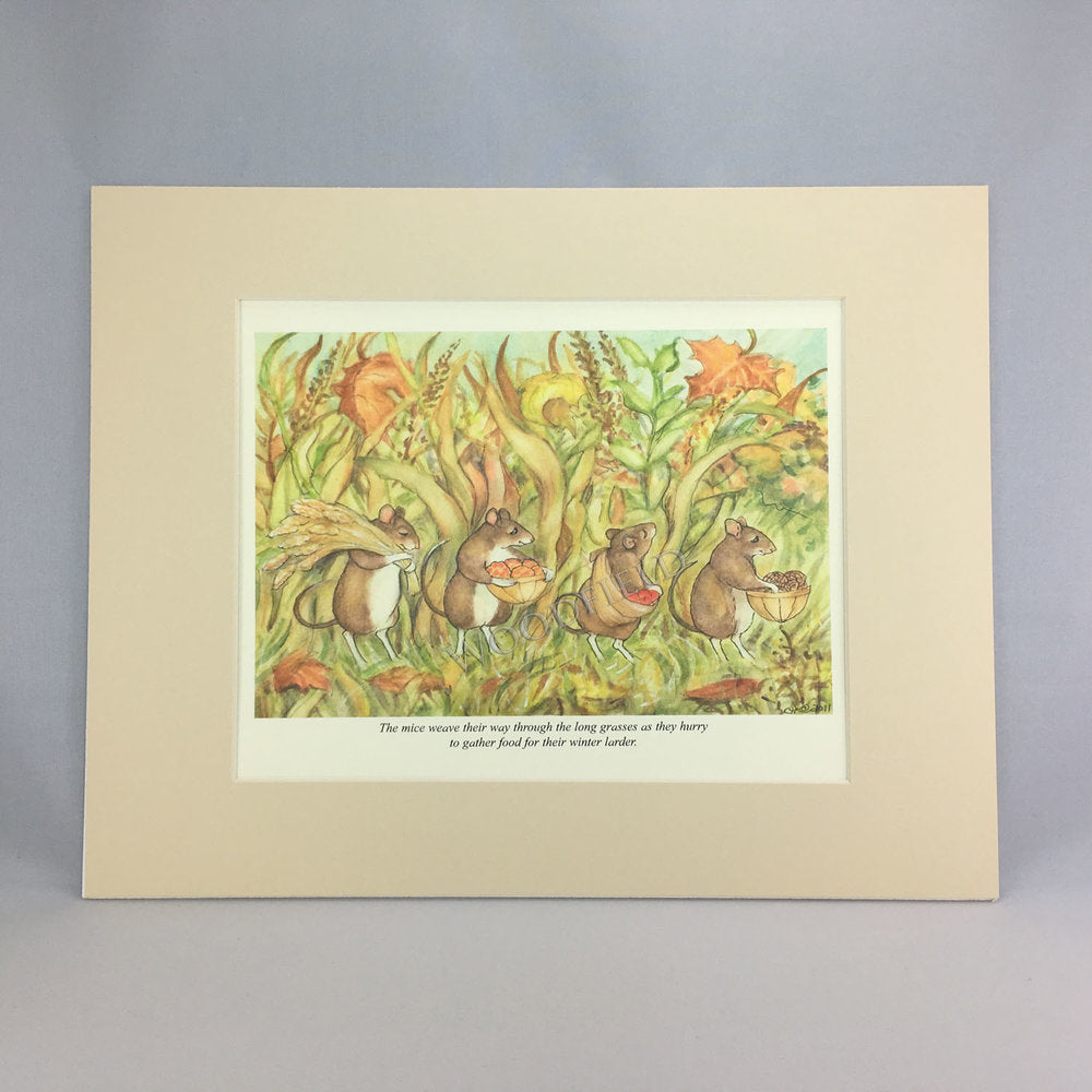Item 2325 Mice Gathering Print