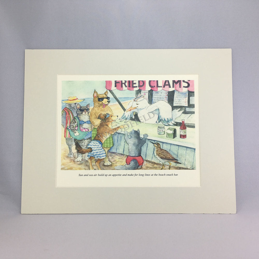 Item 2401 Snack Bar Print
