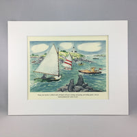 Item 2403 Sunday Traffic Print