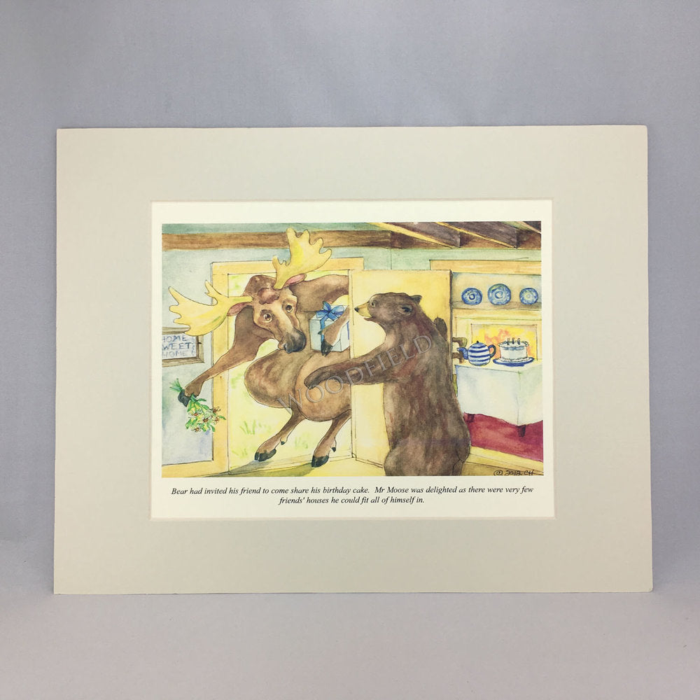 Item 2500 Bear's Birthday Print