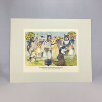 Item 2502 Wedding Party Print