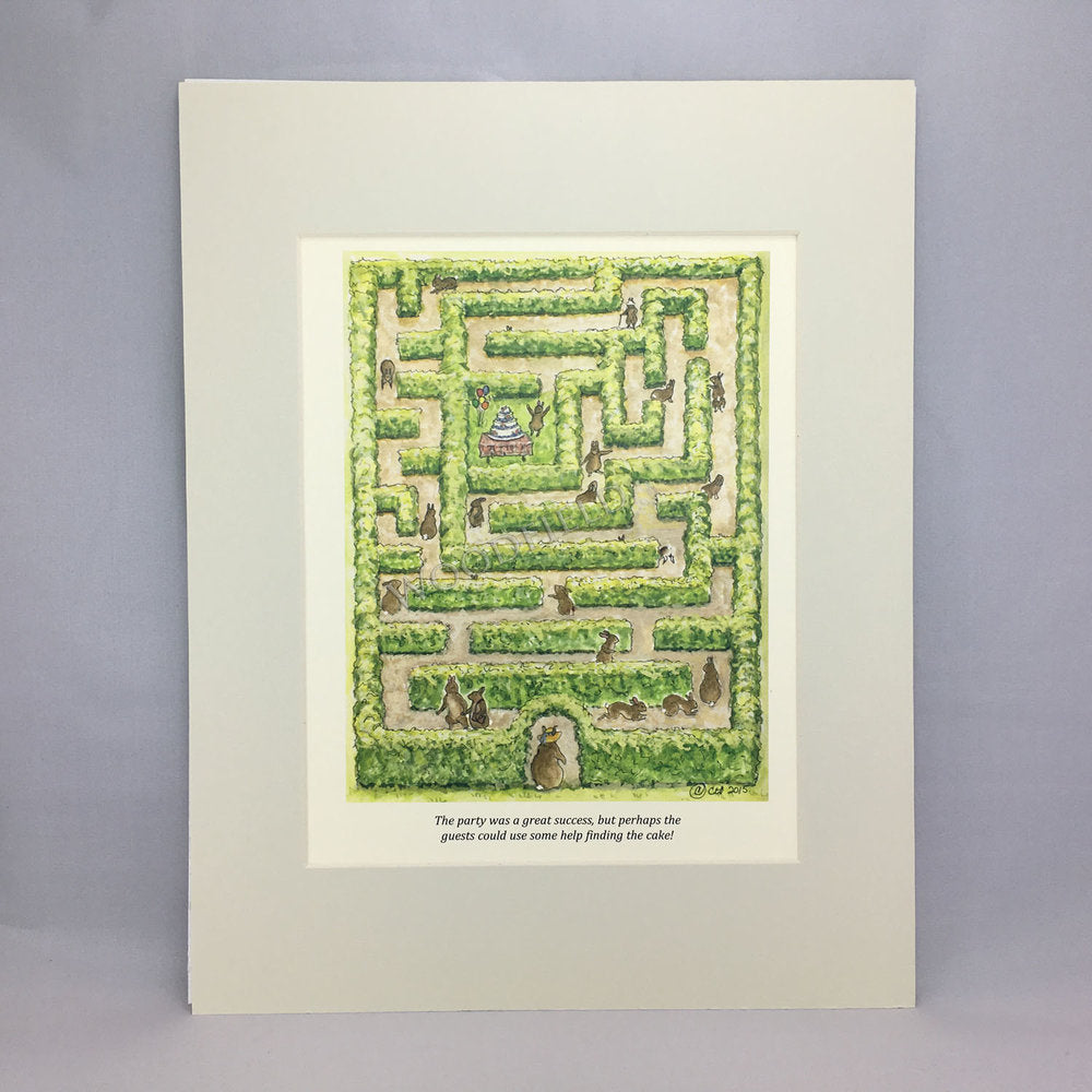 2505 - Cake Maze Print - #2505G – Woodfield Press