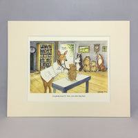 Item 2507 Doctor's Office Print