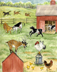 #2025 - Farm Frolic Print - #2025G