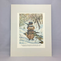 Item 2745 Otter's Visit Print