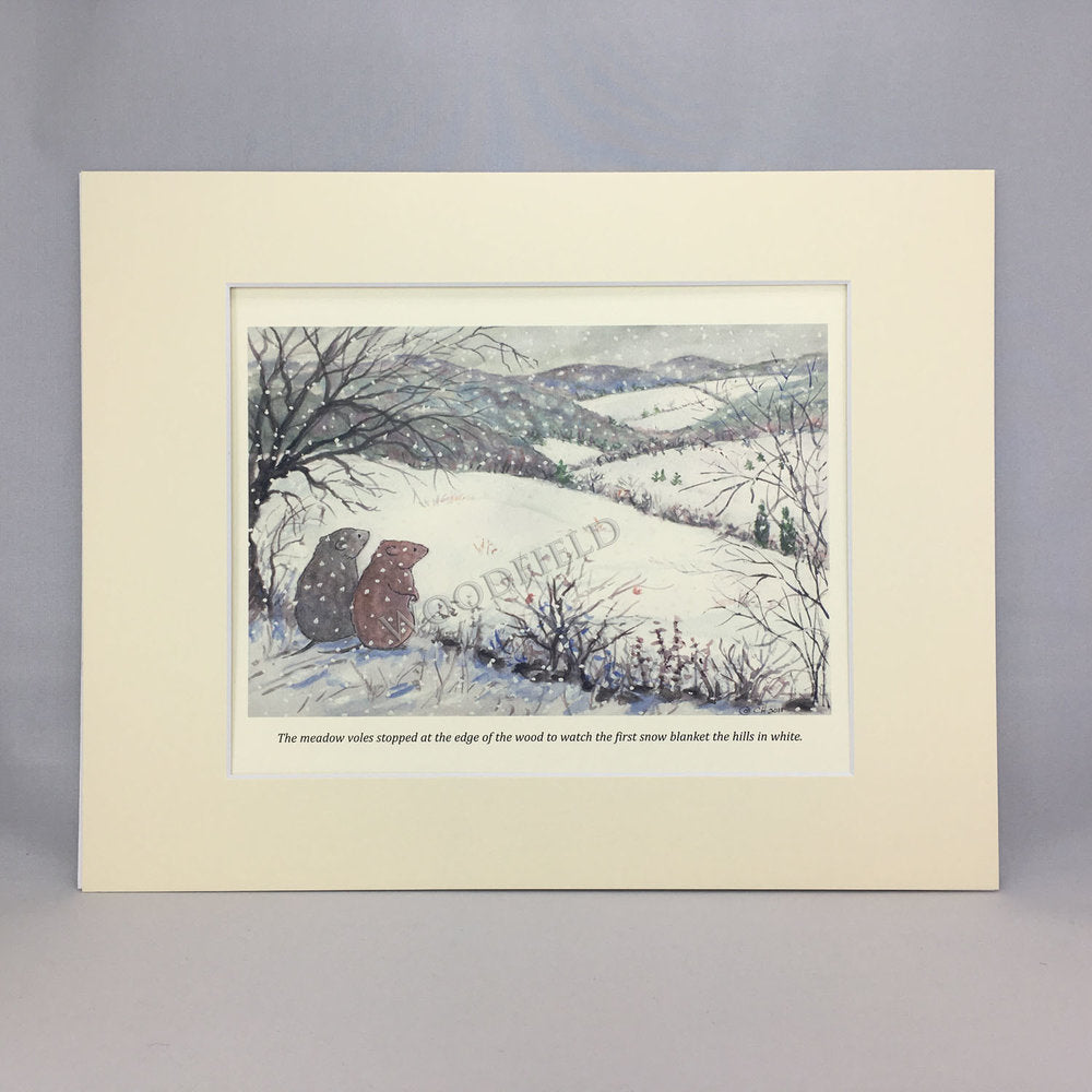 Item 2747 First Snow Print