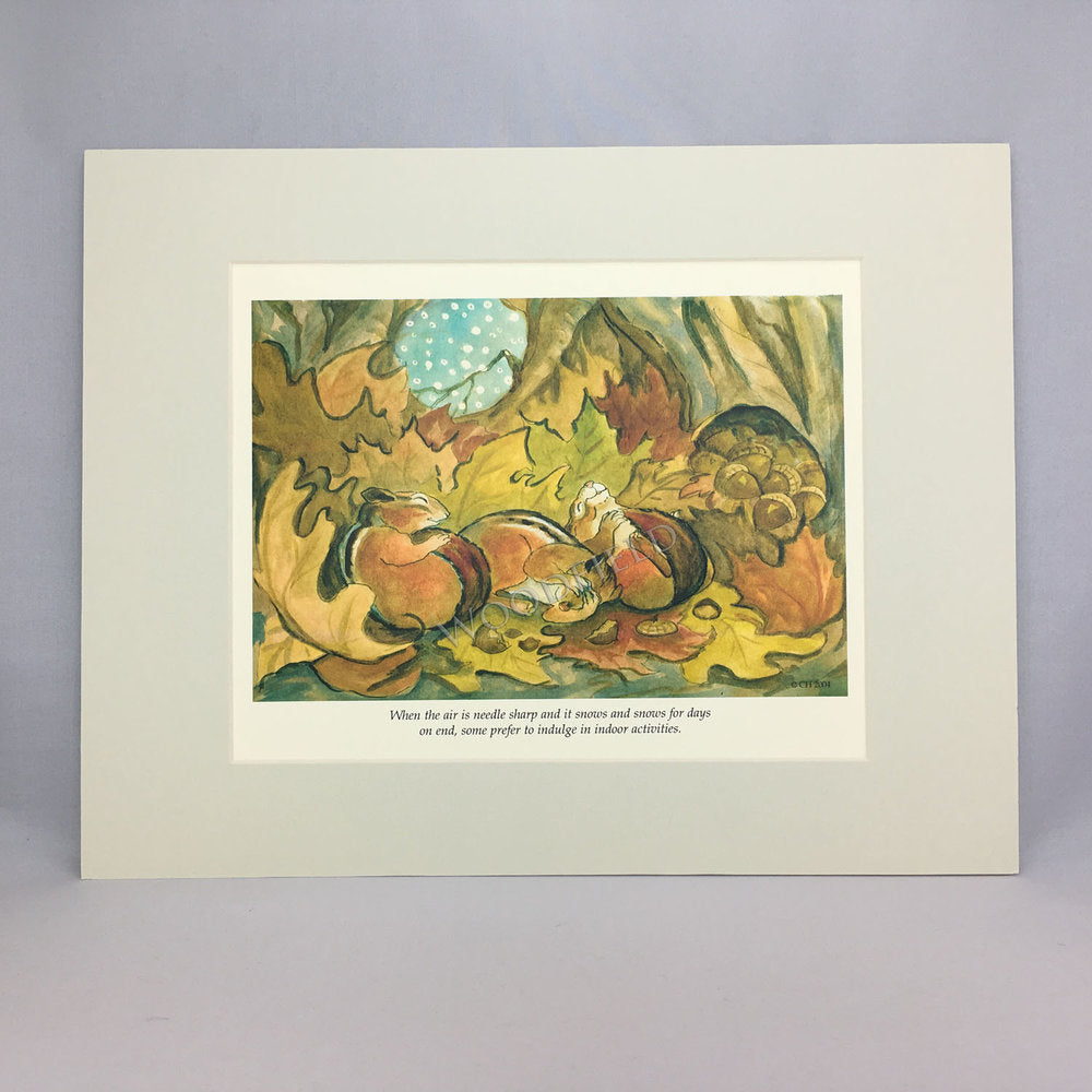 Item 2751 Winter Activity Print