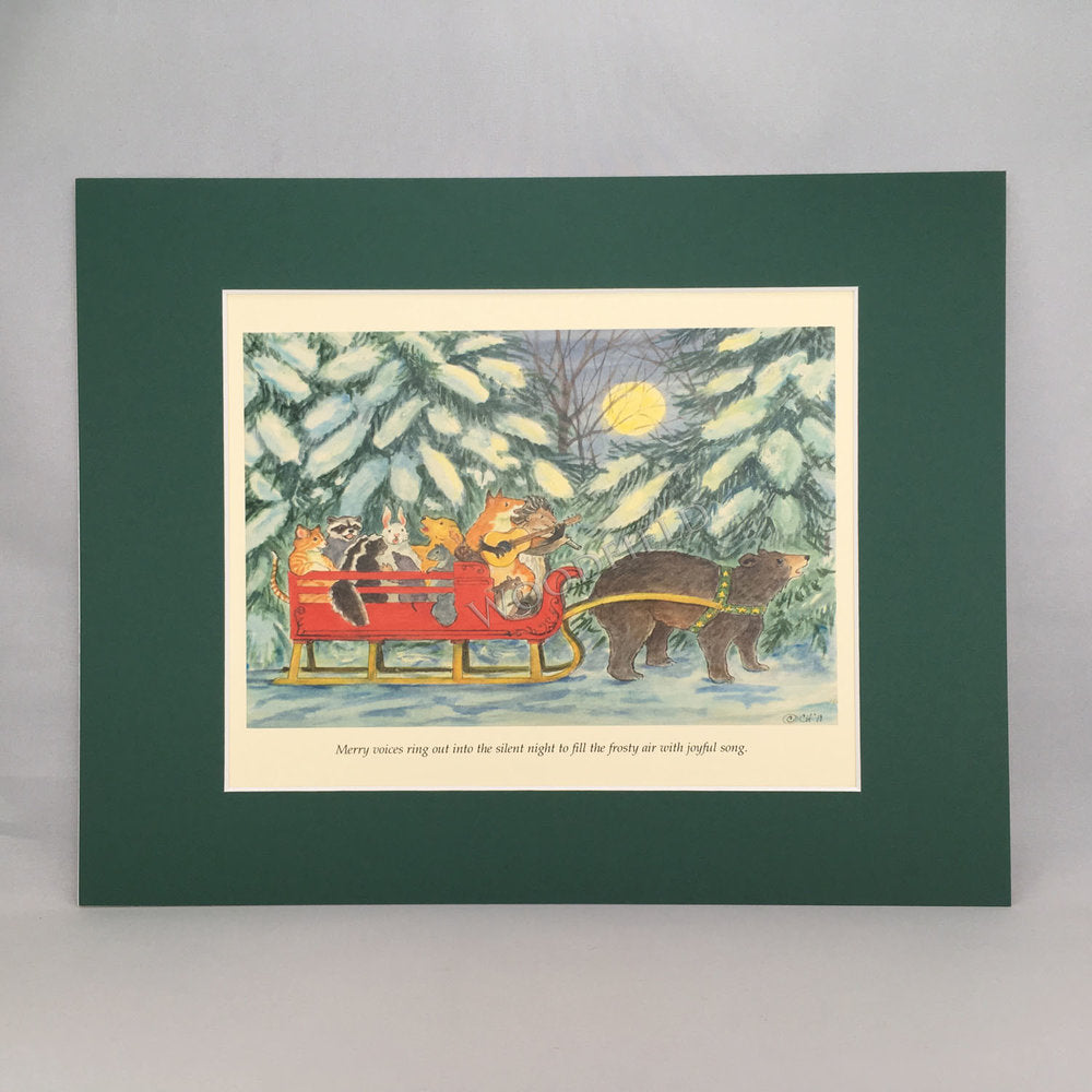 Item 2771 Sleigh Print