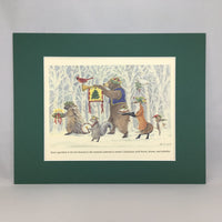 Item 2772 Christmas Procession Print