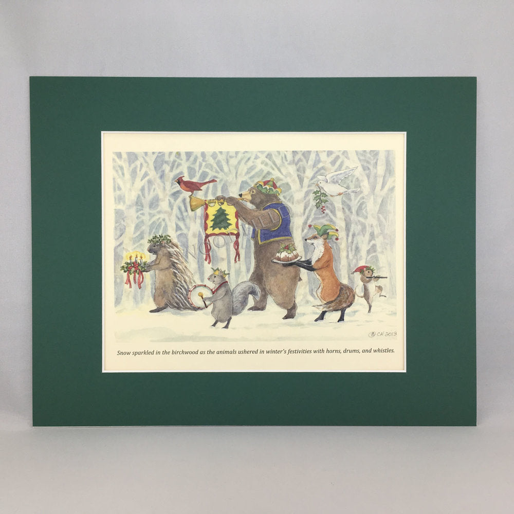 Item 2772 Christmas Procession Print