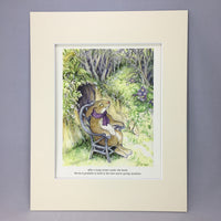Item 2028 Sunbathing Print