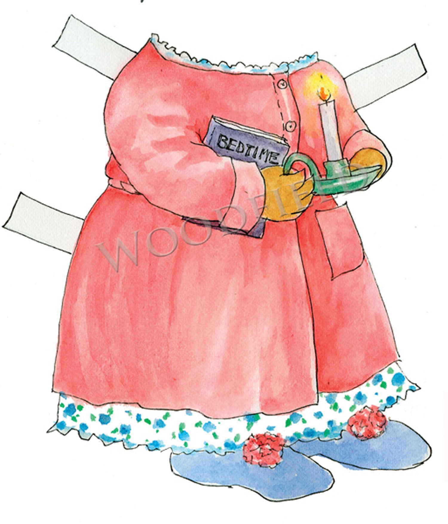 #3001 - Lou-Lou Rabbit Paper Doll Kit