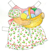 #3001 - Lou-Lou Rabbit Paper Doll Kit