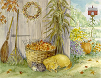 #2306 - Autumn Chores Print - #2306G