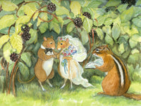 Item 319 Mouse and Wife Notecard image