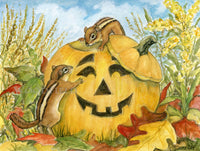 Item 324 Pumpkin Seeds Notecard image