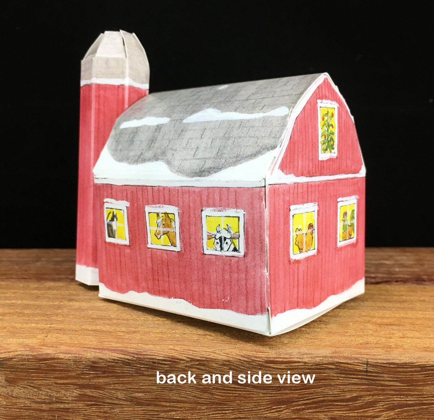 3503 Farm Barn Christmas Ornament