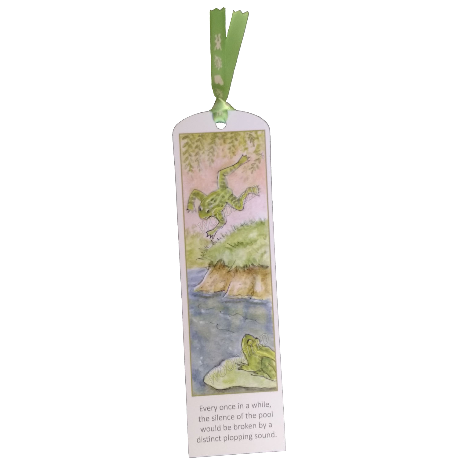 Item 5003 Frog Dive Bookmark