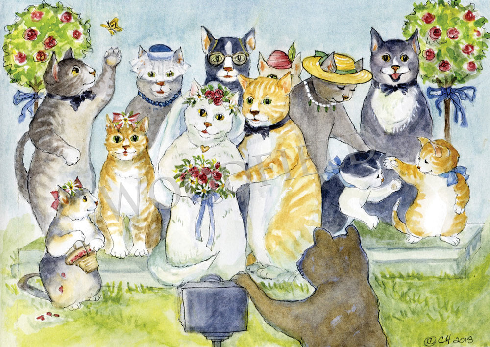 #2502 - Wedding Party Print - #2502G