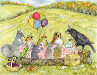 Item 509 Crow's Toast Notecard image