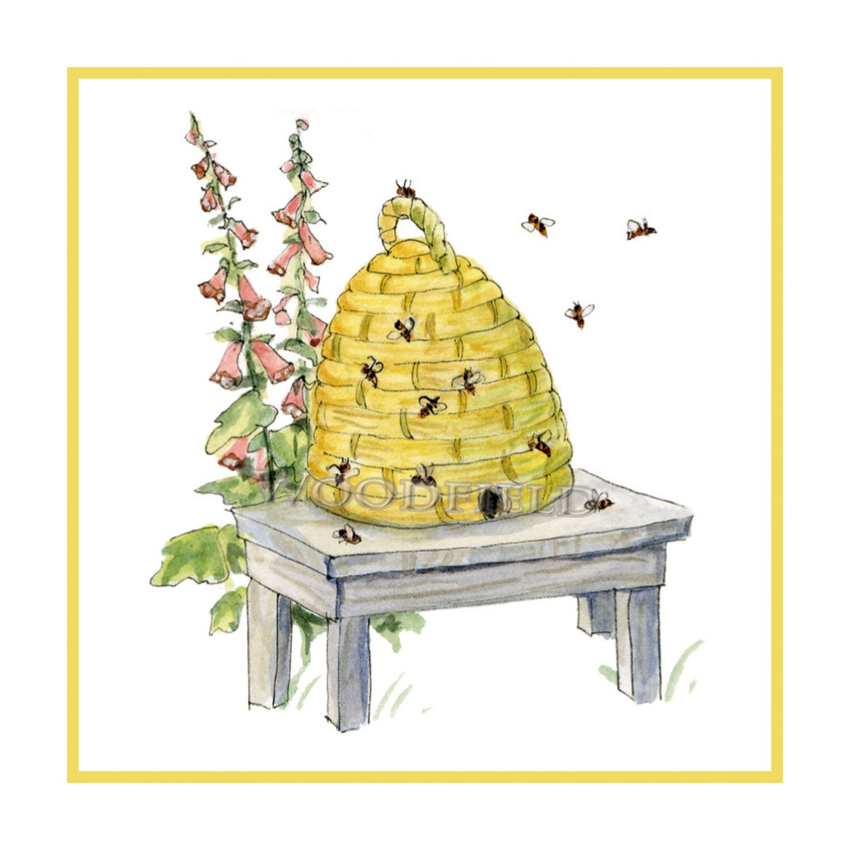 Item 6018B Honeycomb Enclosure Card six pack image