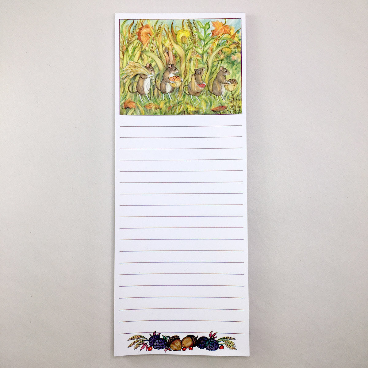 #7325 - Mice Gathering Magnetic Notepad