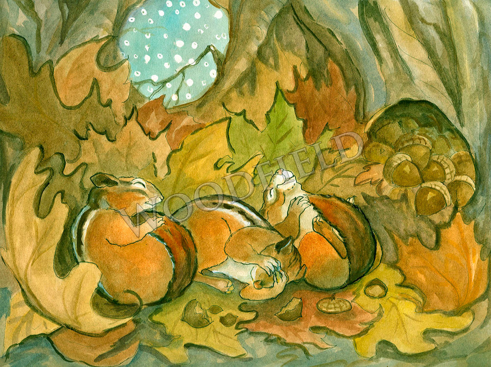 #2751 - Winter Activity Print - #2751G