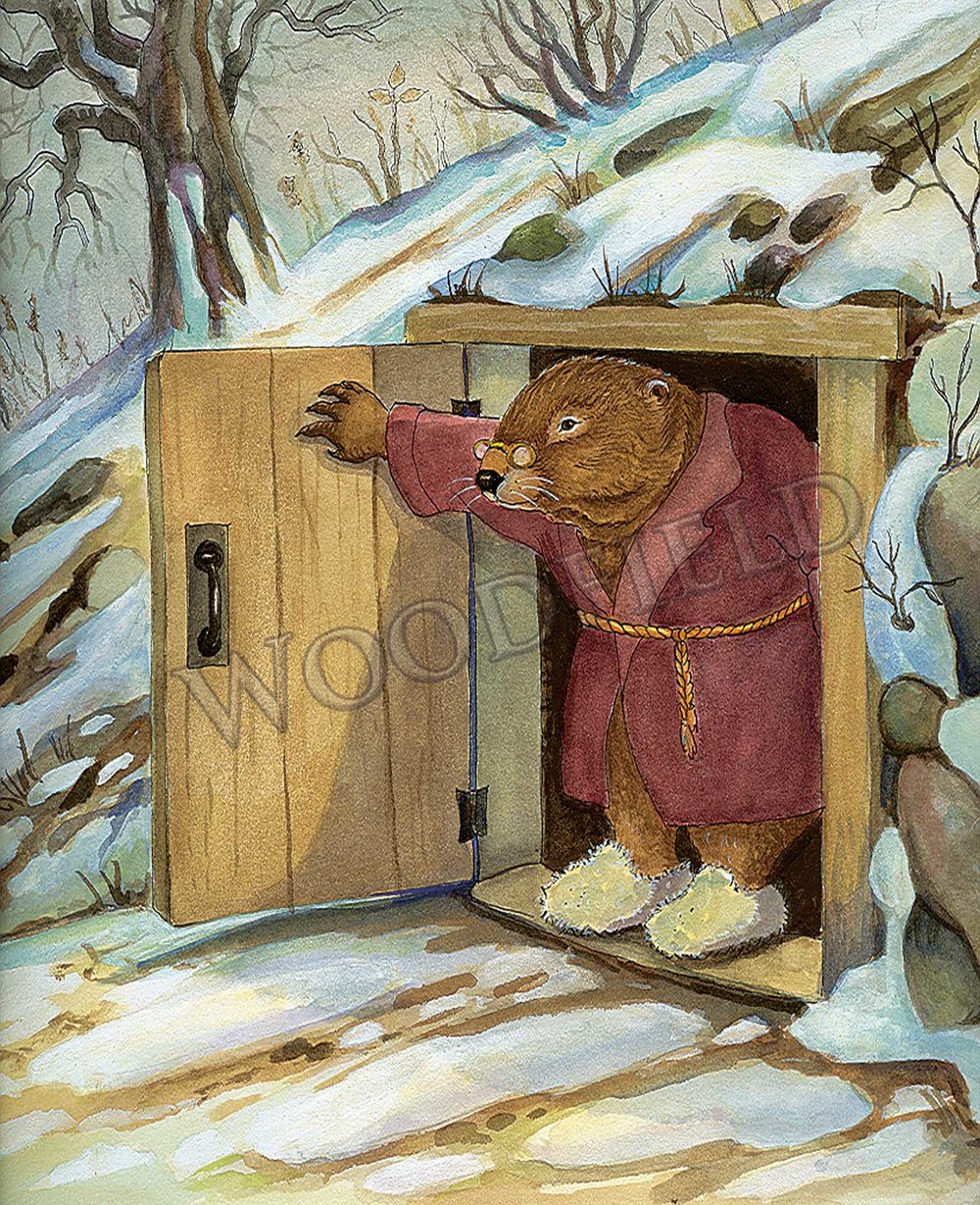 #2759 - Groundhog Day Print - #2759G