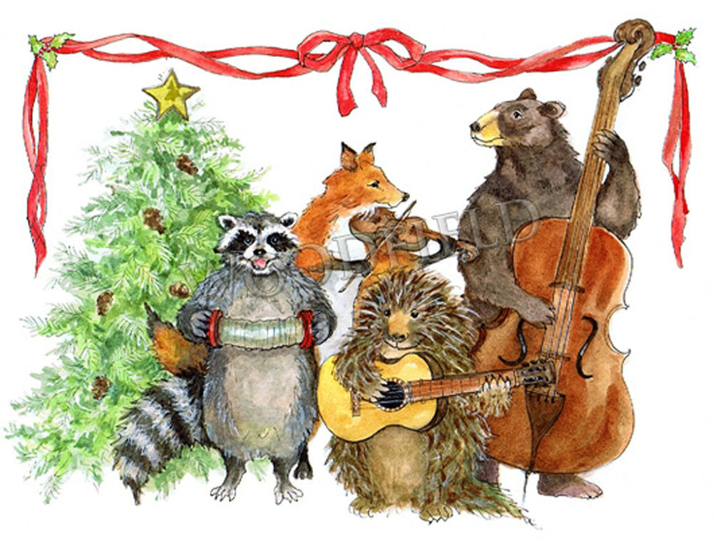#2765 - Christmas Band Print - #2765G