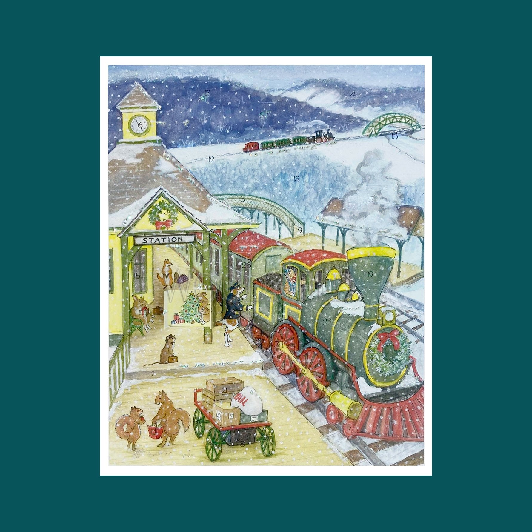 Train Station Green Advent.jpg