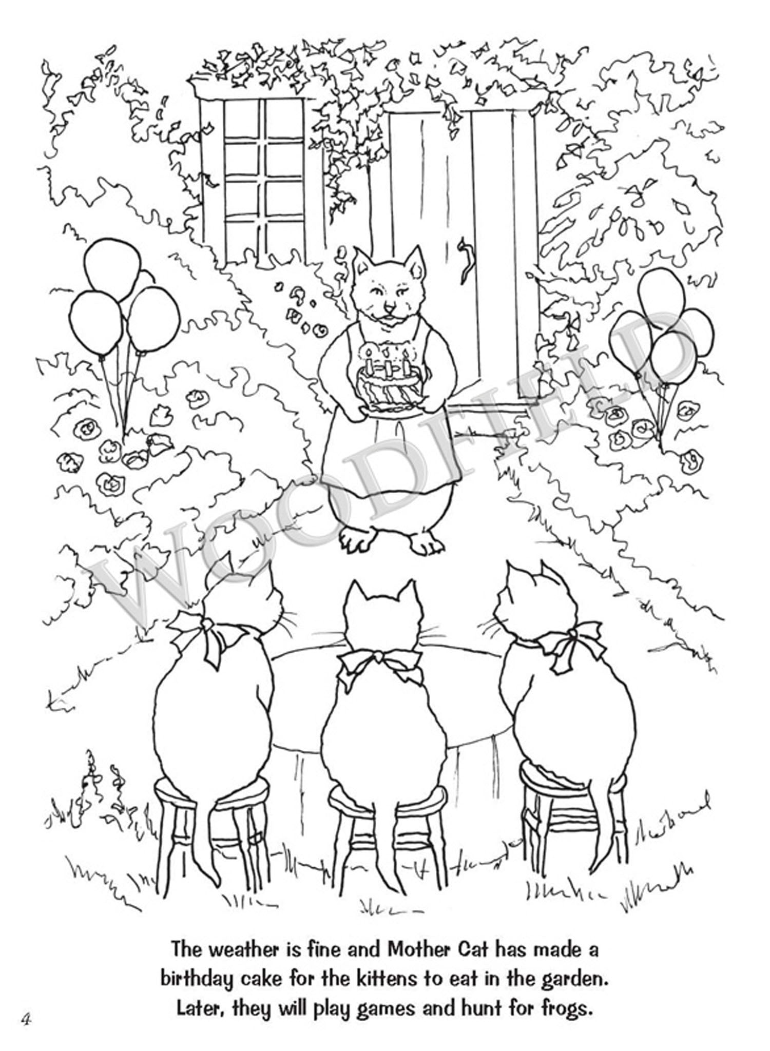 #4000 - Tales from Woodfield Coloring Book