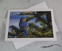 B9204G "Solstice Blue" Giclee Notecard - Special Order
