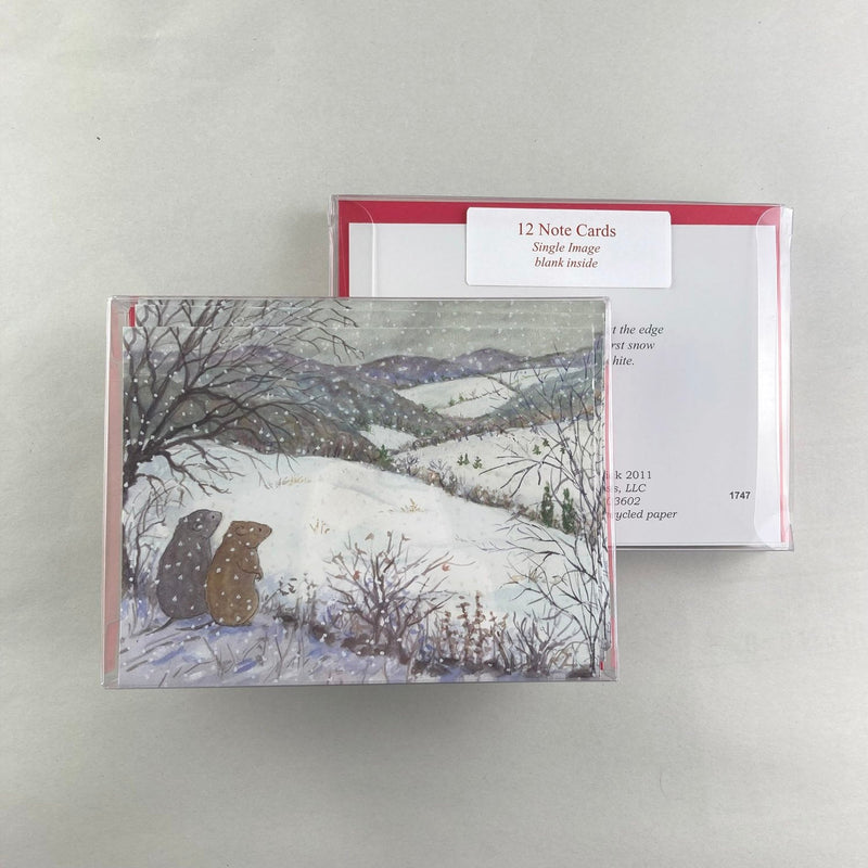 #1747B - First Snow Notecard Boxed Set