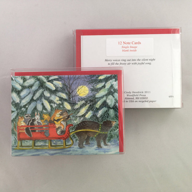 #1771B - Sleigh Notecard Boxed Set