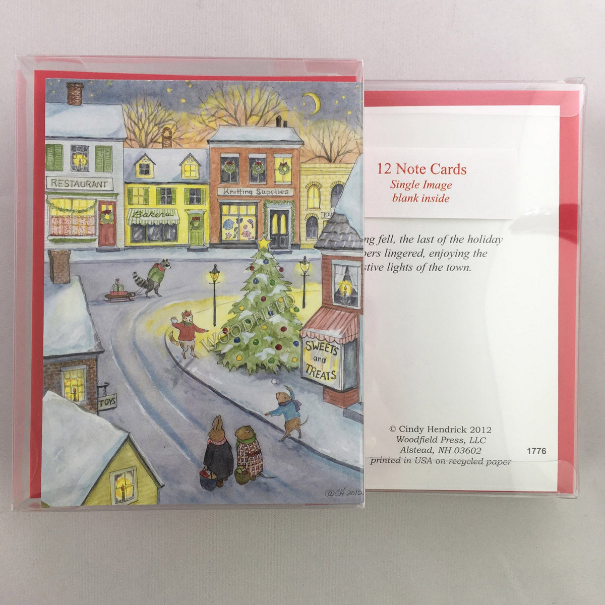 #1776B - Town Notecard Boxed Set