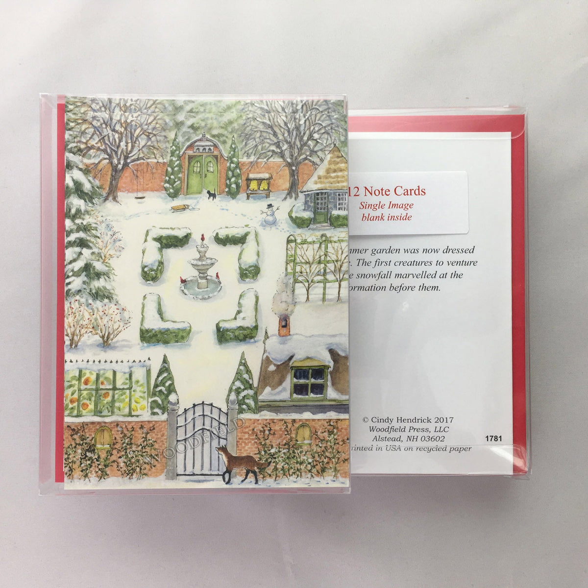 #1781B - Winter Garden Notecard Boxed Set