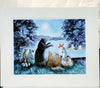#2803  Hello Harvest Moon Print  2803G