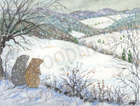 #1747B - First Snow Notecard Boxed Set