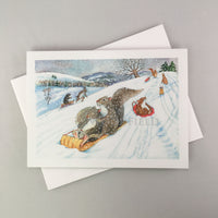 #1200B Cindy Hendrick Winter Notecard Collection
